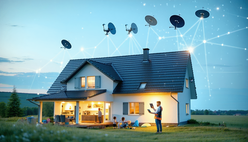 discover how starlink satellite internet works, providing high-speed, low-latency connectivity through a constellation of low earth orbit satellites.